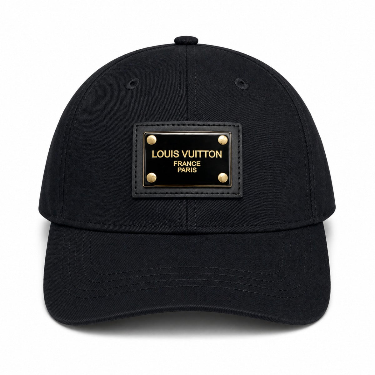 Louis Vuitton baseball cap in black