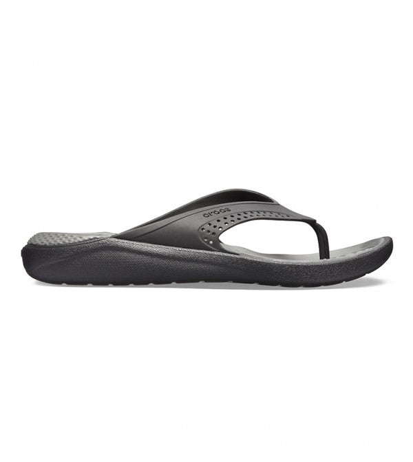 Crocs LiteRide Flip  Black- Grey