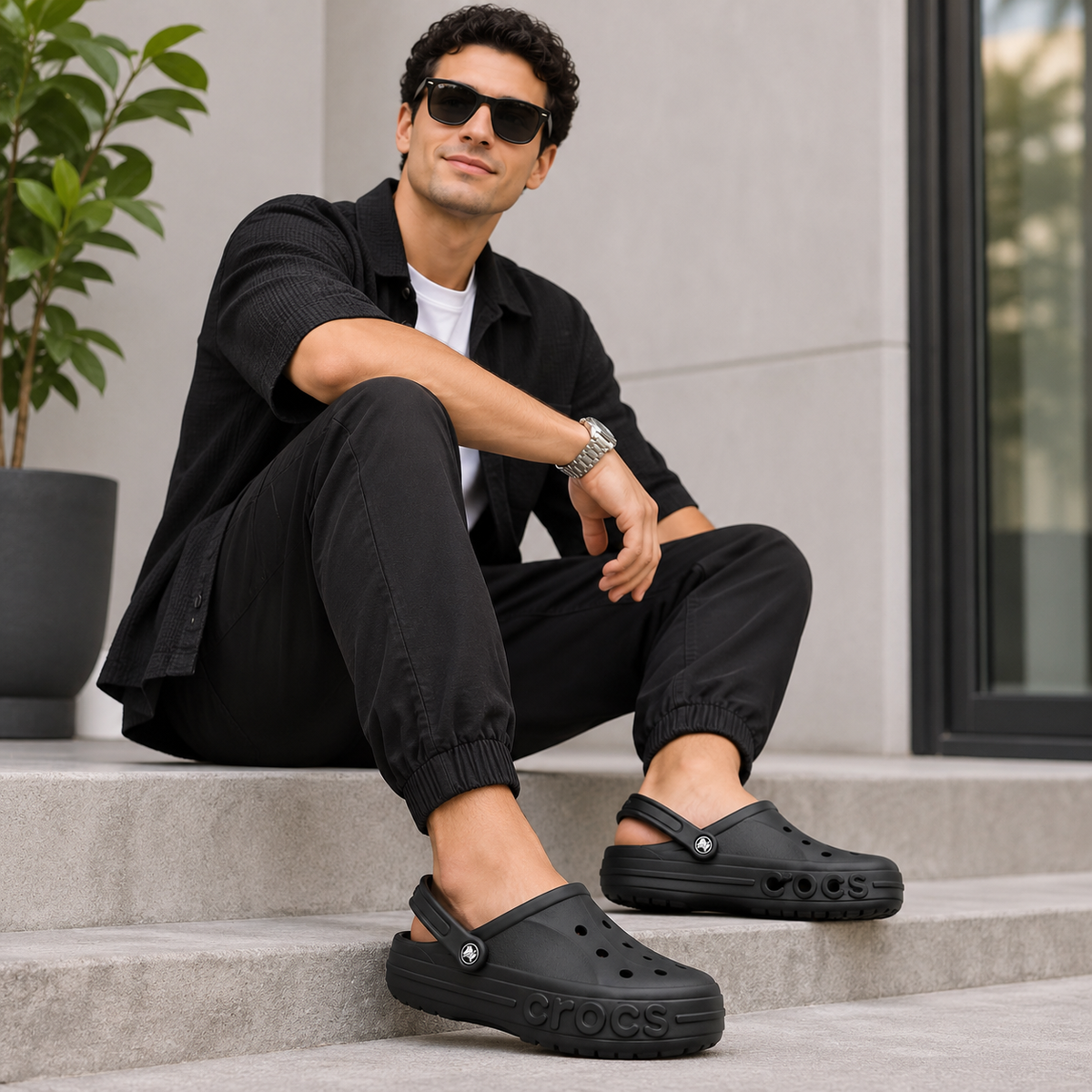 Crocs Bayaband Clog Full Black