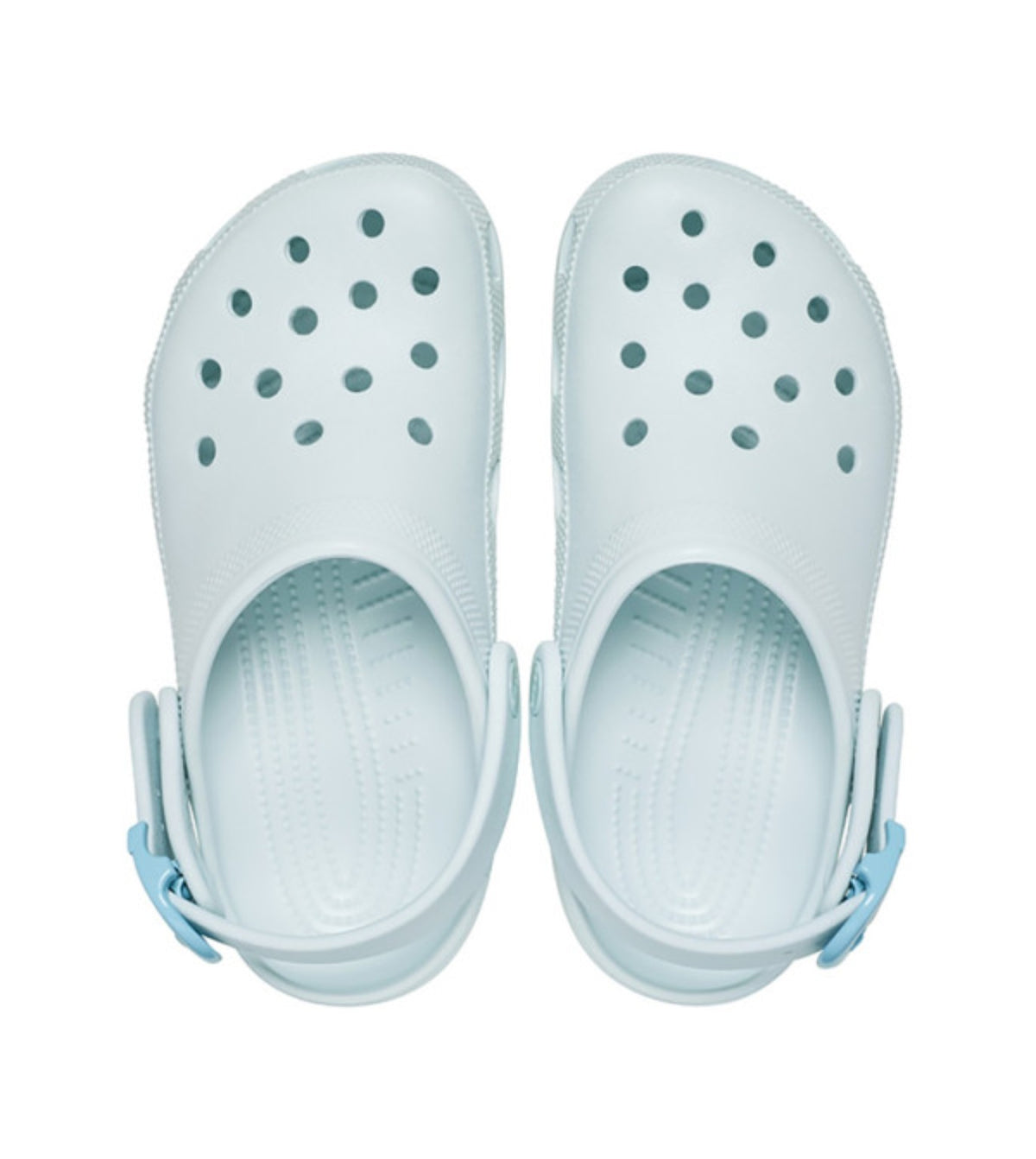Crocs Classic Enamel Buckle Clog- Babyblue
