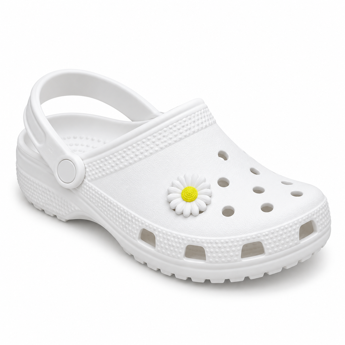 Crocs Jibbitz White Daisy