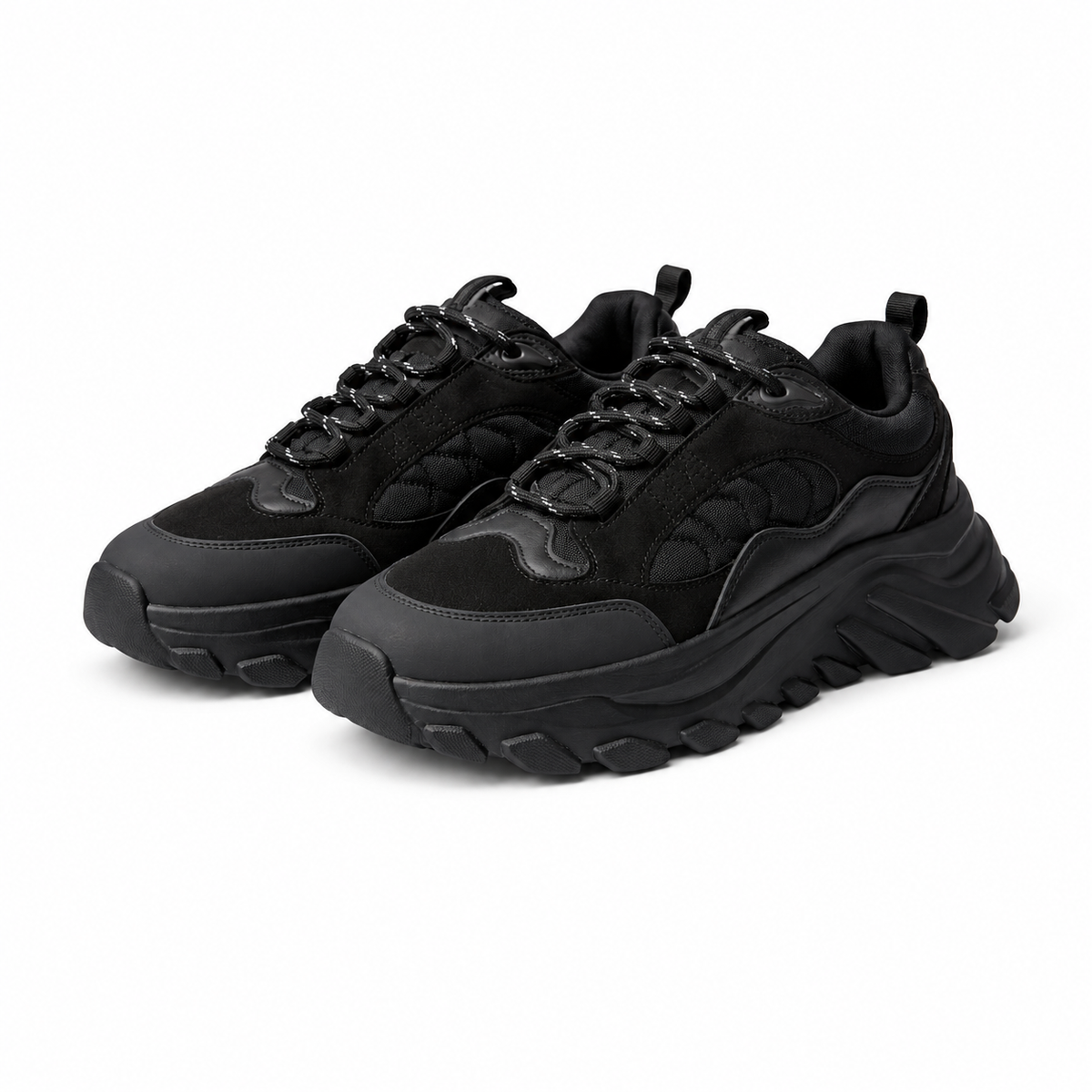 Zara Chunky Sports Sneaker – Black