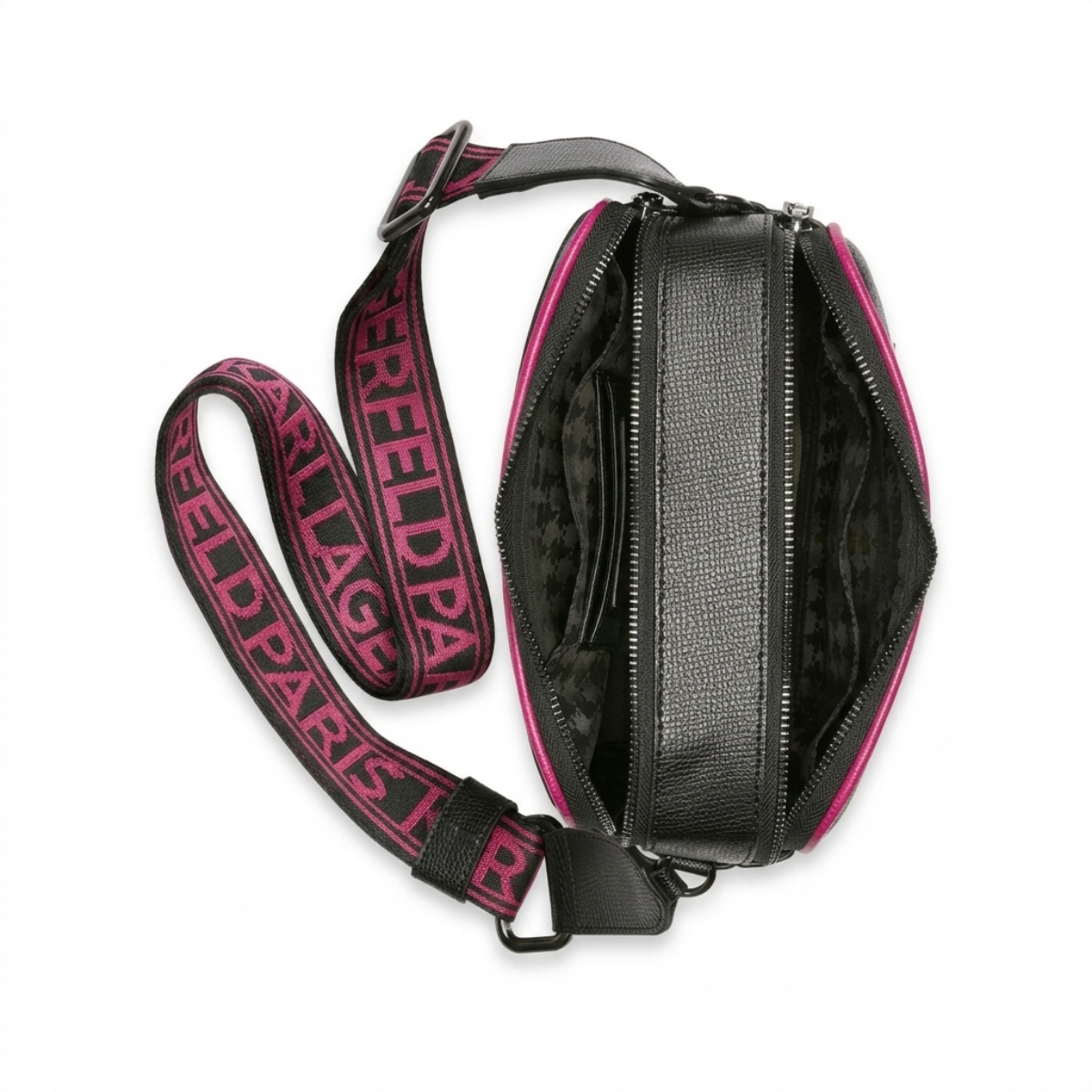 Karl Lagerfeld Paris ‘Maybelle’ Leather Crossbody Bag (3)