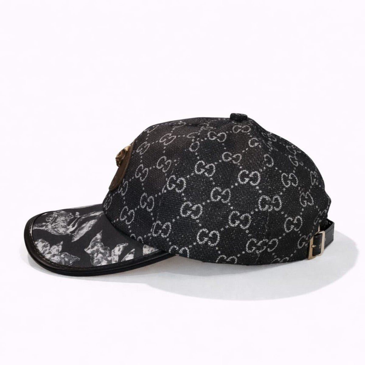 Gucci Tiger GG Supreme Canvas Baseball Cap