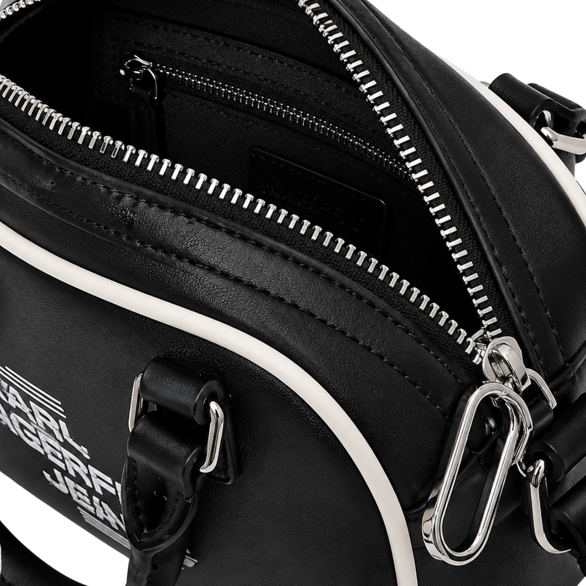 KARL LAGERFELD Logo-Embellished Satchel Bag