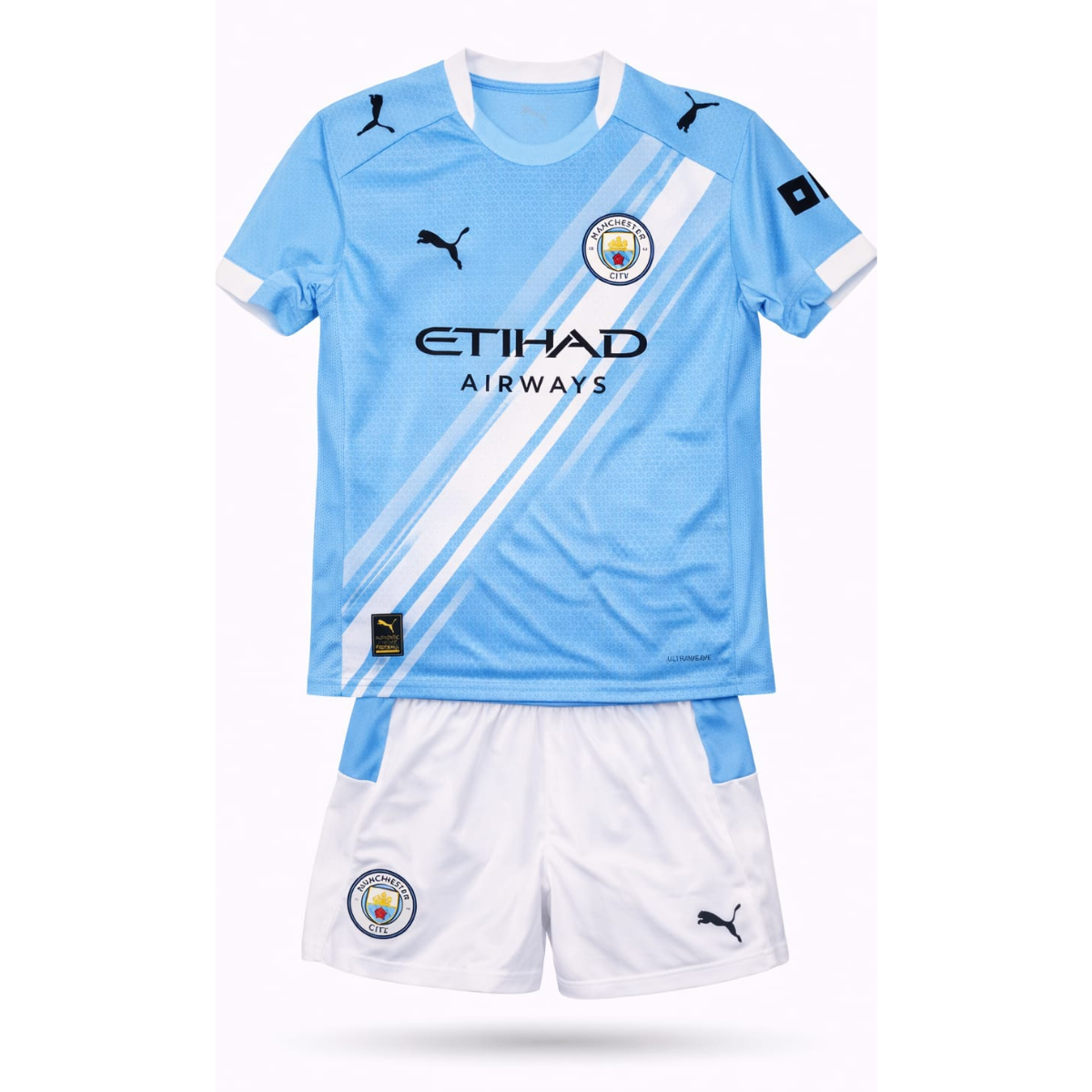 Manchester City 25/26 Home Jersey Youth kids