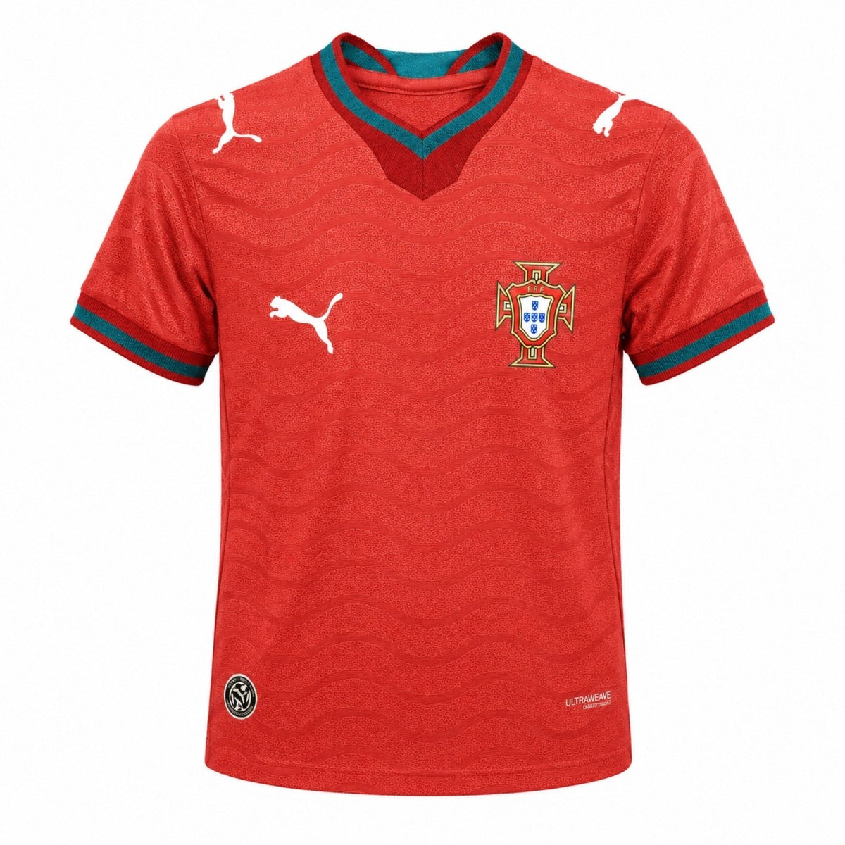 Portugal Kids Home Kit 2024 – Red Football Set