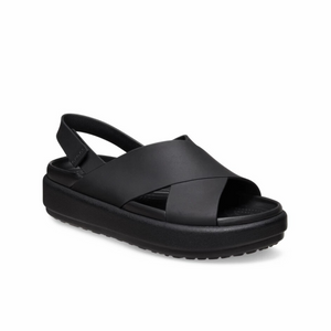 Crocs Brooklyn Luxe Cross Strap - BLK