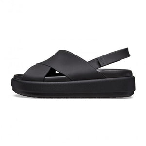 Crocs Brooklyn Luxe X-Strap Women Sandals - BLK