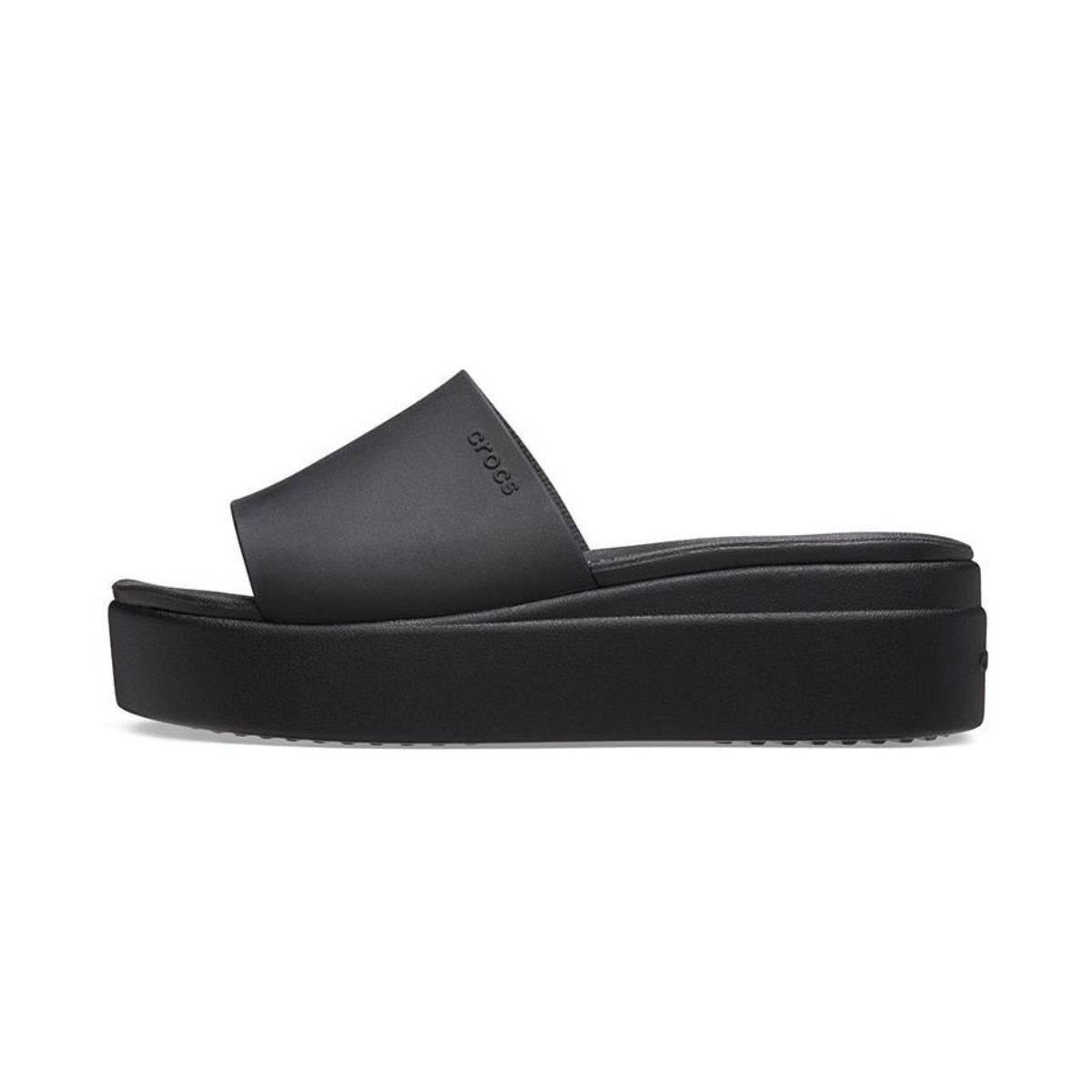 Crocs Brooklyn Platform Slide Slide Sandal - BLK