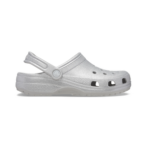 Crocs Classic Glitter Women Clog - SLV - Silver / 36-37