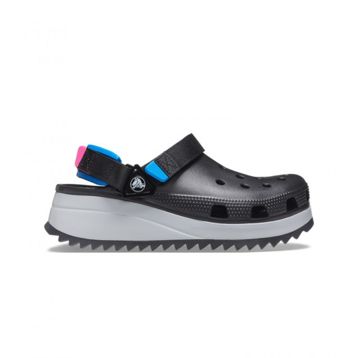 Crocs Classic Hiker Clog - BLKBLU - Black/Grey*Blue / 41-42