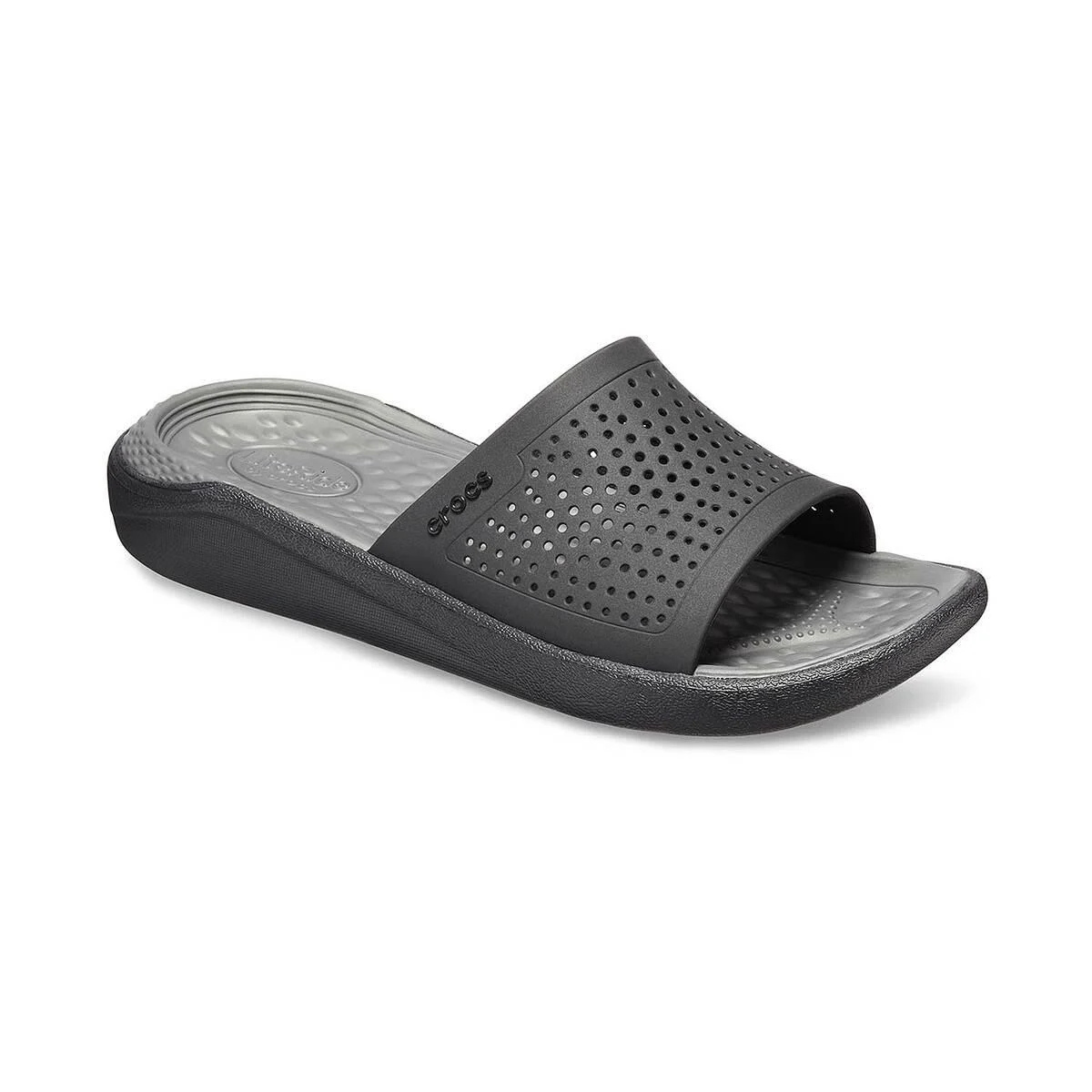 Crocs LiteRide Men Slipper - BLKGRY