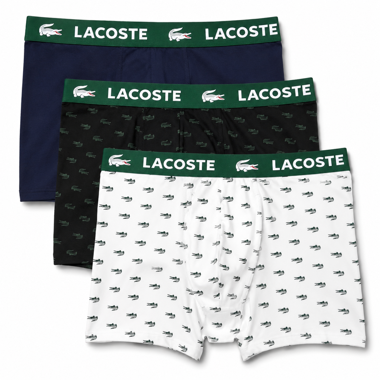 Lacoste boxer trunks 3-pack