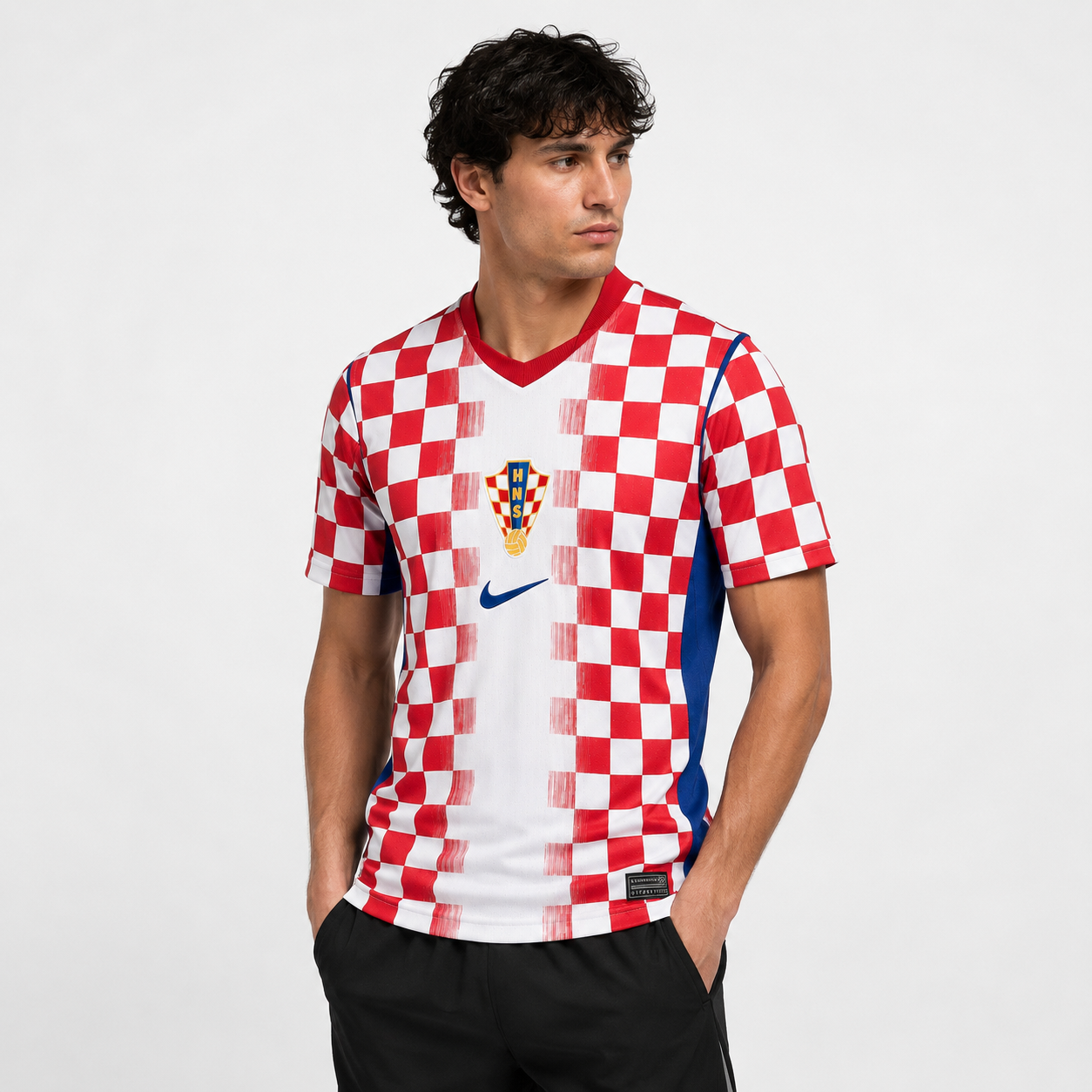 Nike Croatia 2026 Stadium Home Men's Soccer Jersey