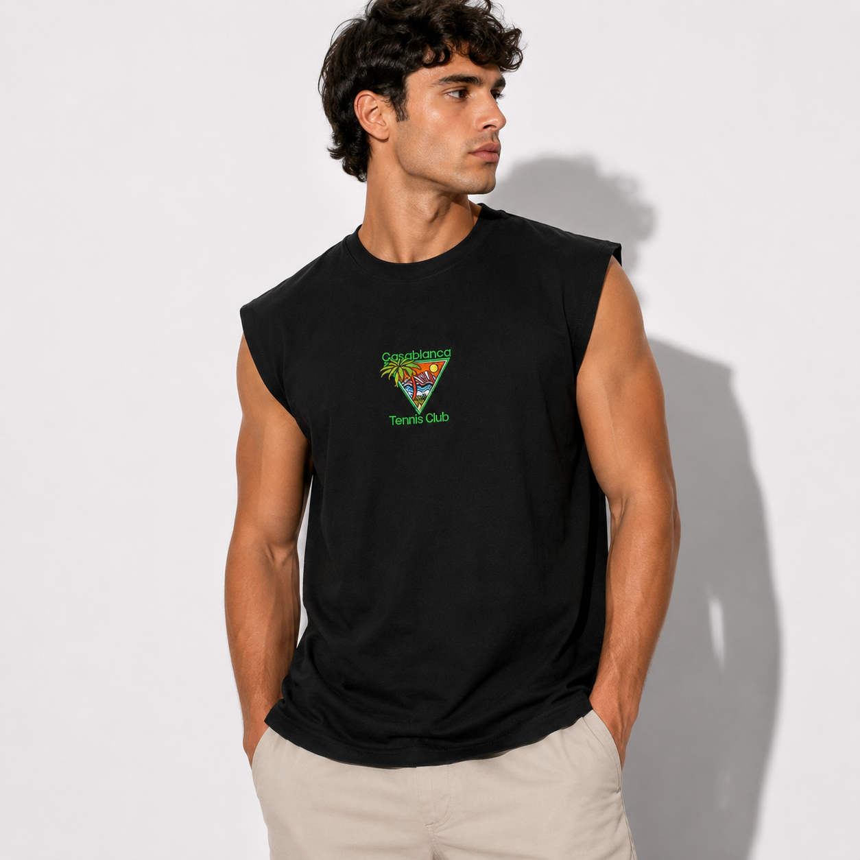 Casablanca Sleeveless T-Shirt
