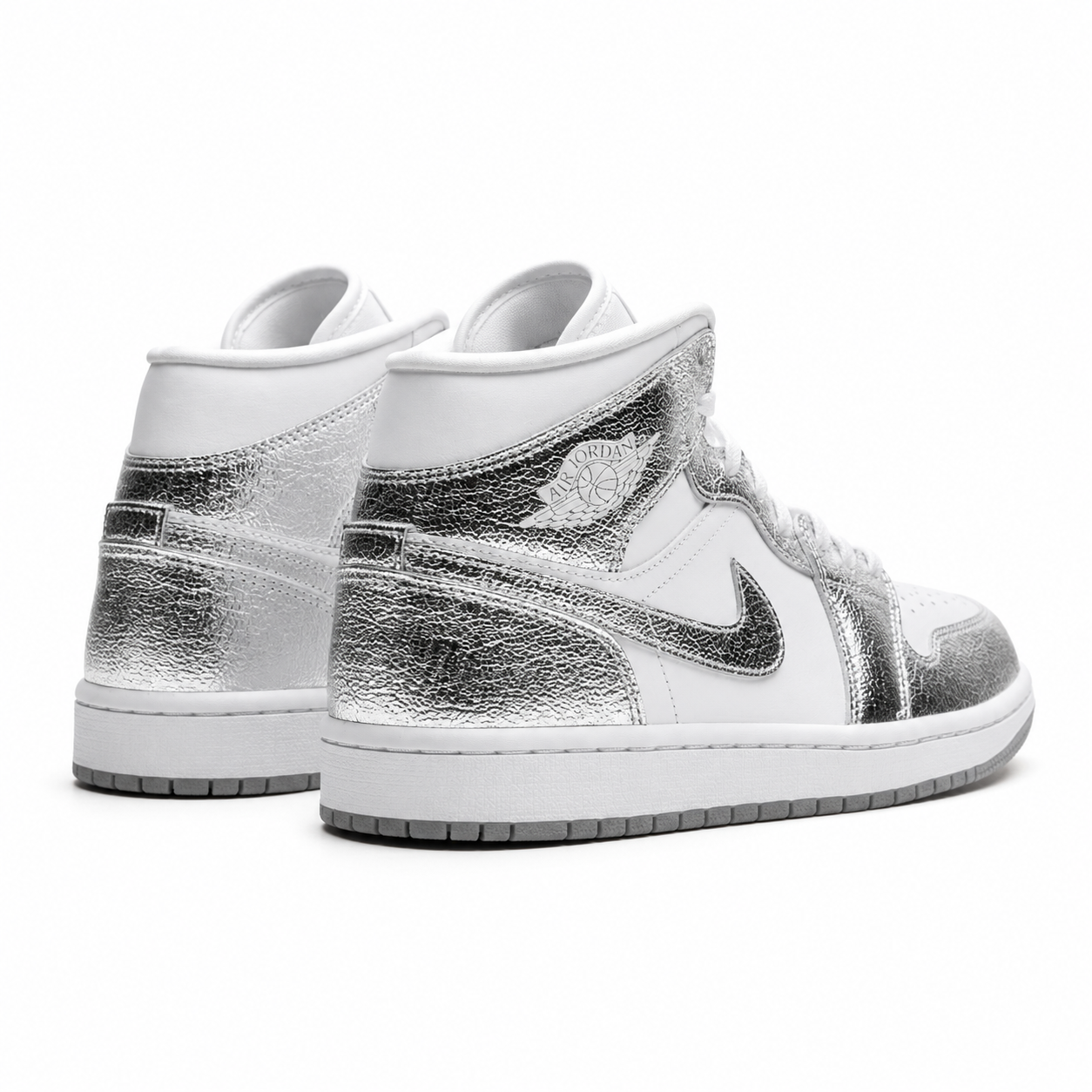 Nike Air Jordan 1 Mid SE 'Metallic Silver