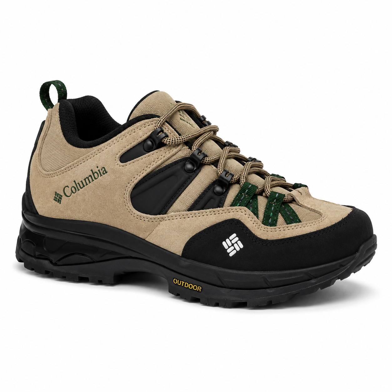Columbia Men's Outdoor Hiking Shoes – Khaki/Black