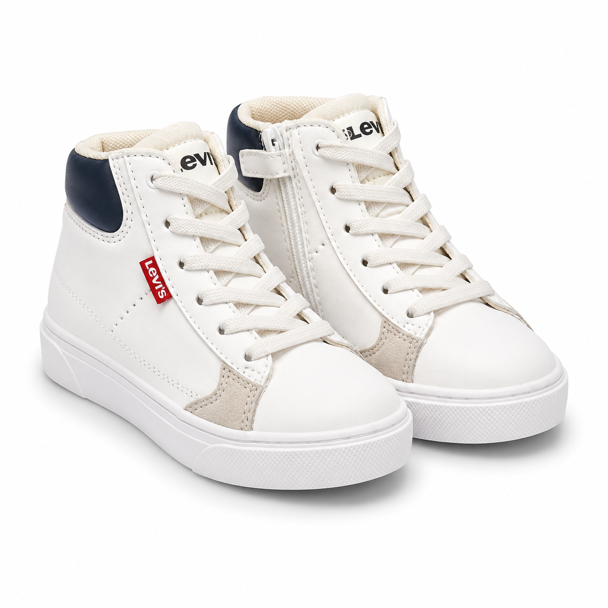 Levi's Kids High-Top Zip Sneakers