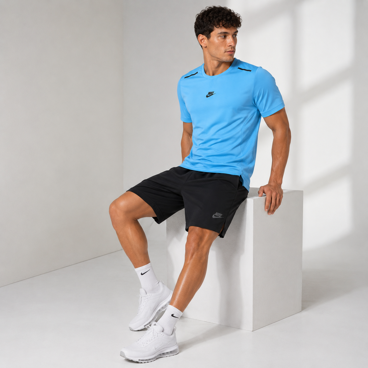 Nike Performance Training Set - Baby Blue