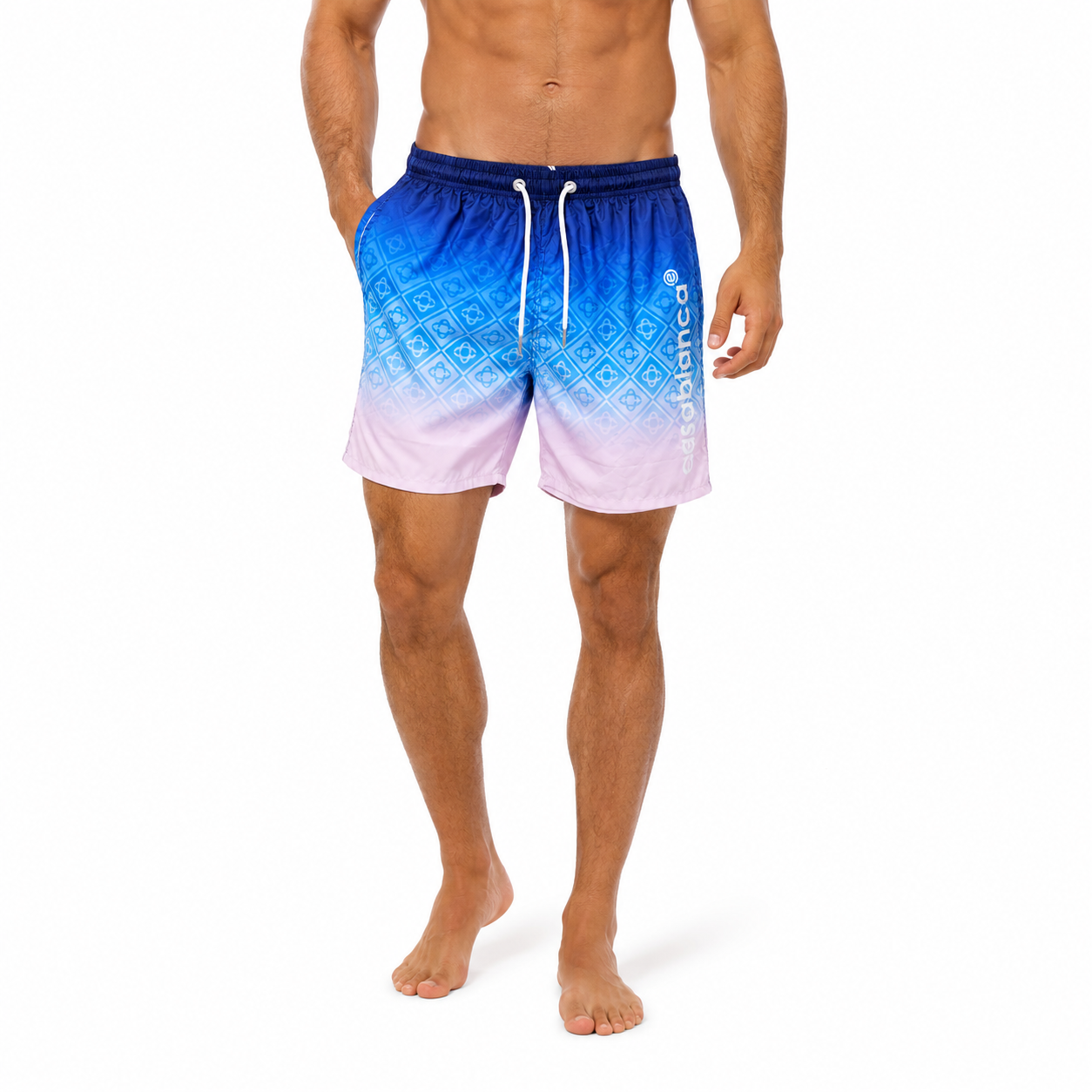 Casablanca Jacquard Gradient Swim Shorts