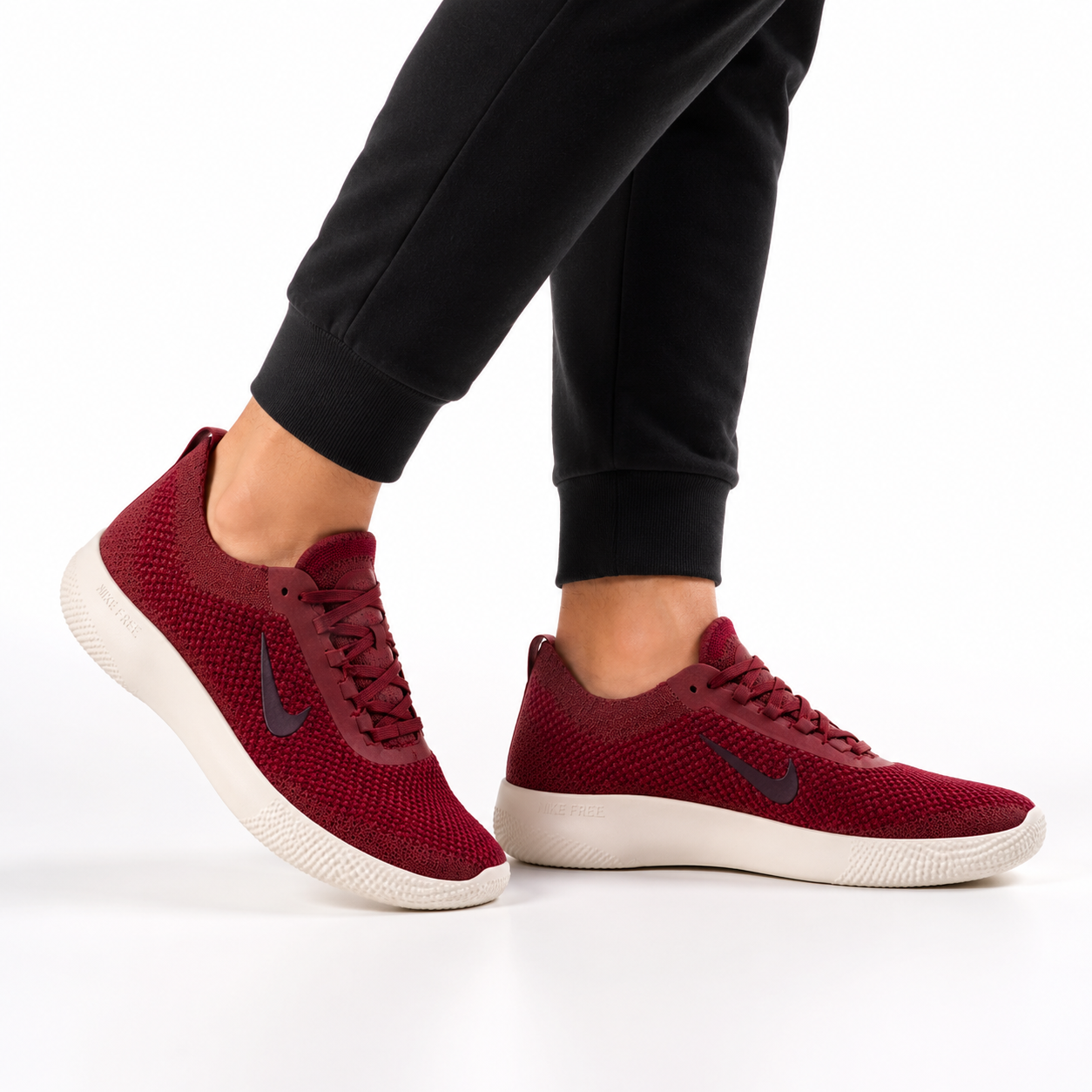 Nike Free Workout Dark Red Shoes