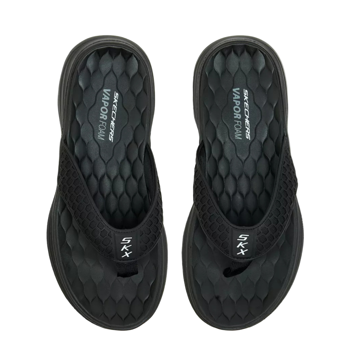 Skechers Vapor Foam Flip Flops Black