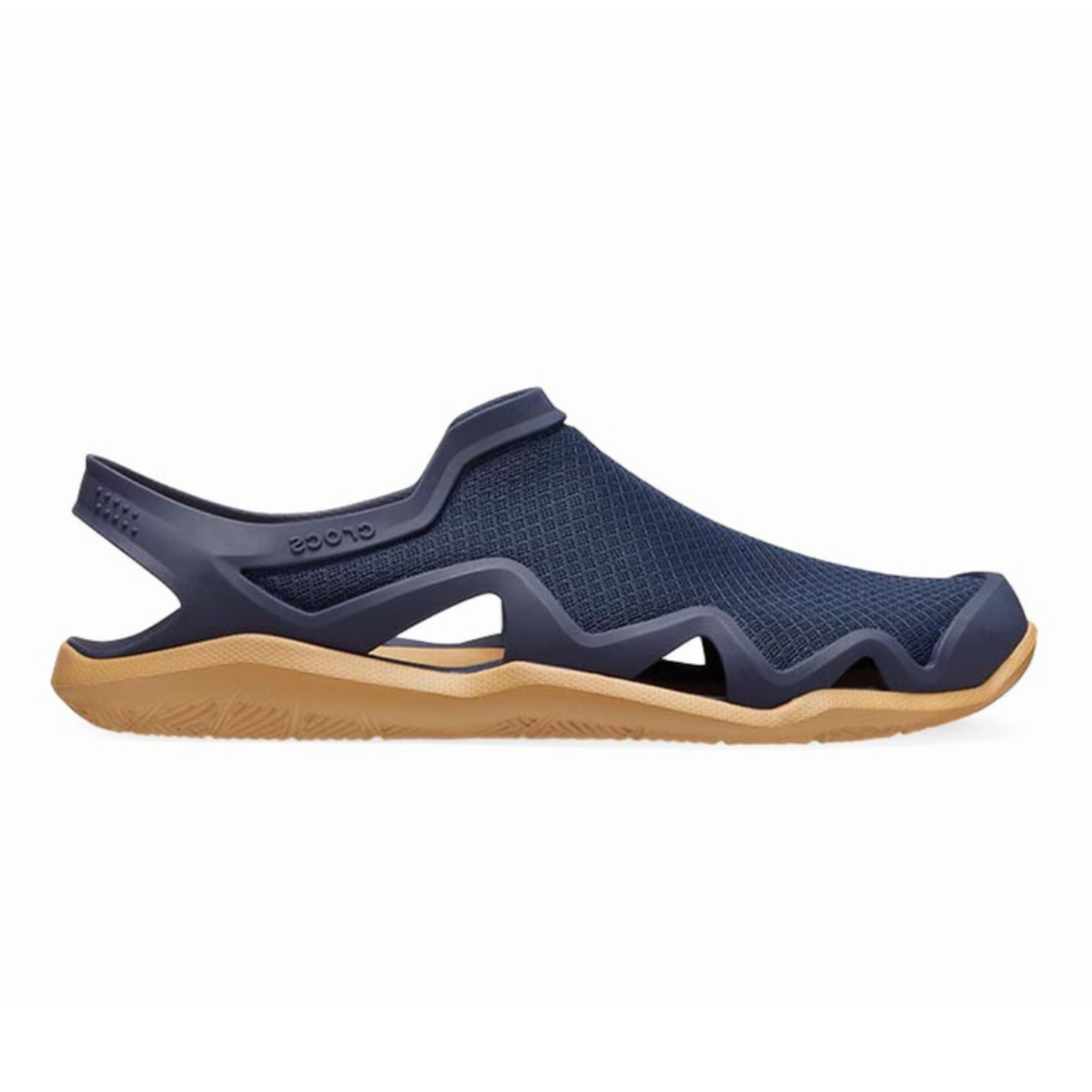 Crocs Swiftwater Mesh Wave Round Toe Sandals - NVYTAN