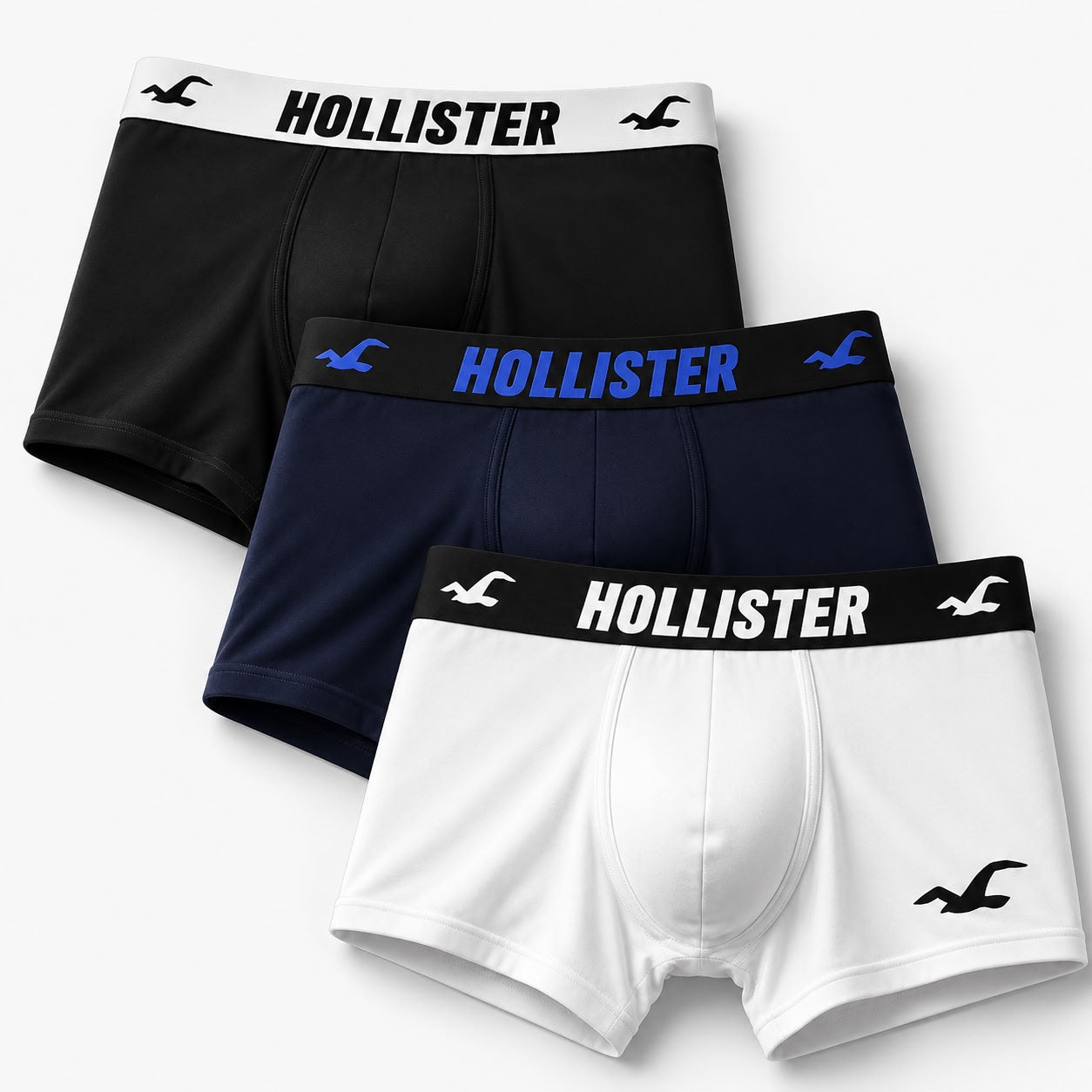 Hollister boxer briefs made from a cotton