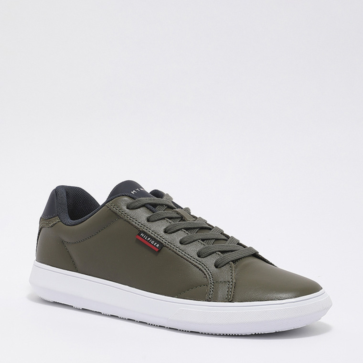 Tommy Hilfiger Essential Leather Green Shoe