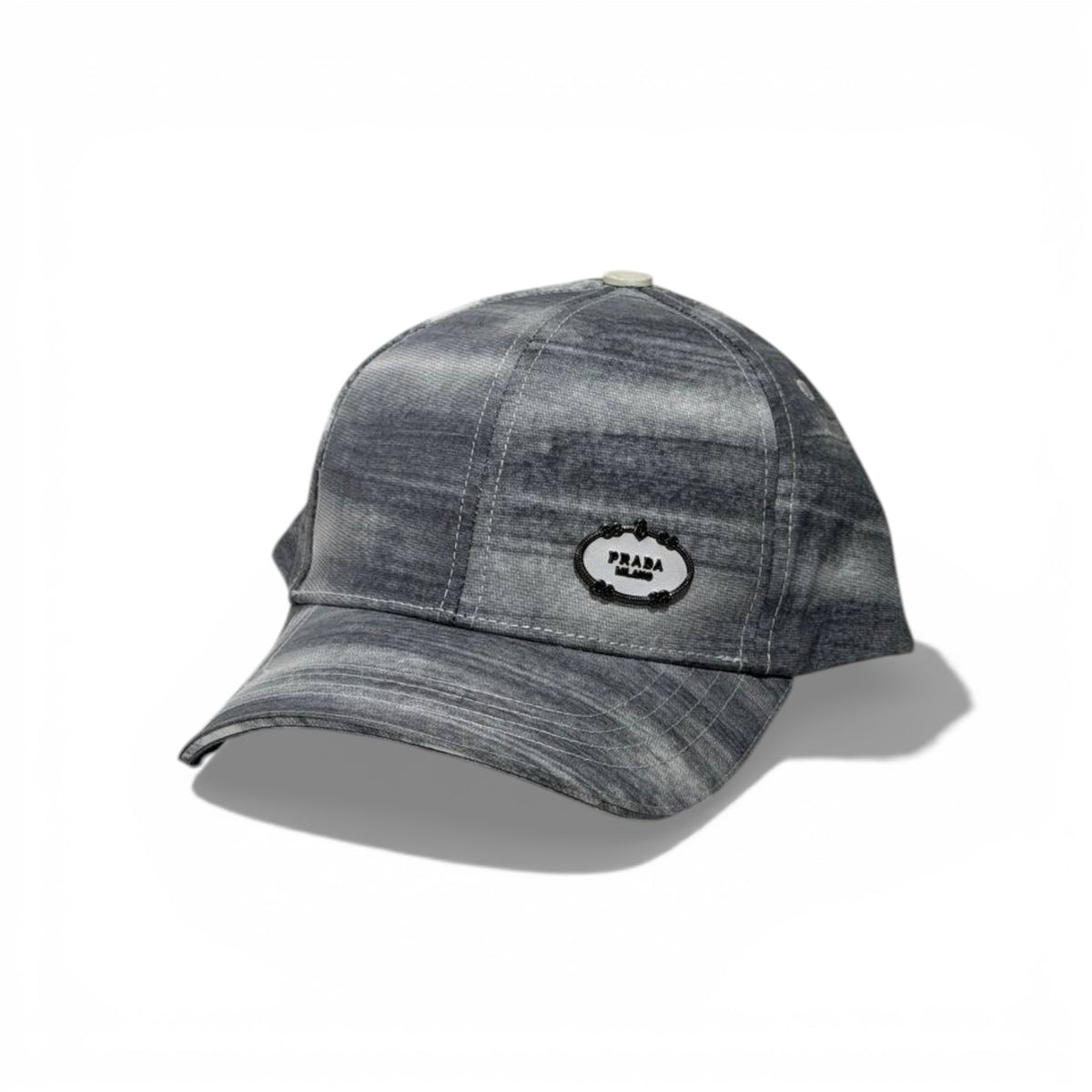 Prada Denim Baseball Cap
