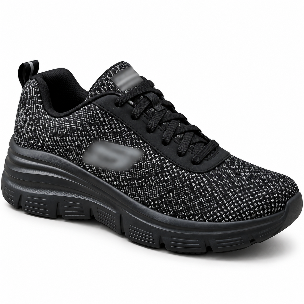 Woman Fashion Fit - Bold Boundaries women's black sports shoe