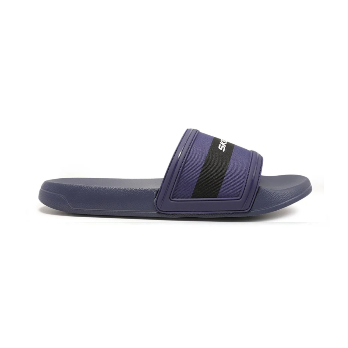 Skechers Sport  Side Lines Slides Navy Blue