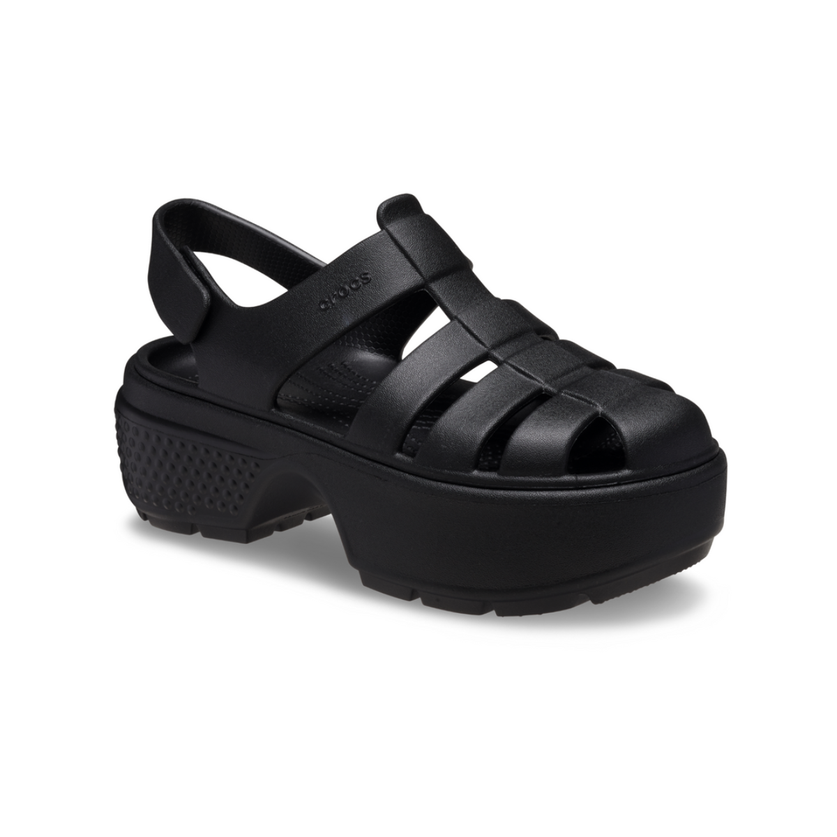 Crocs Stomp Fisherman Sandal Black