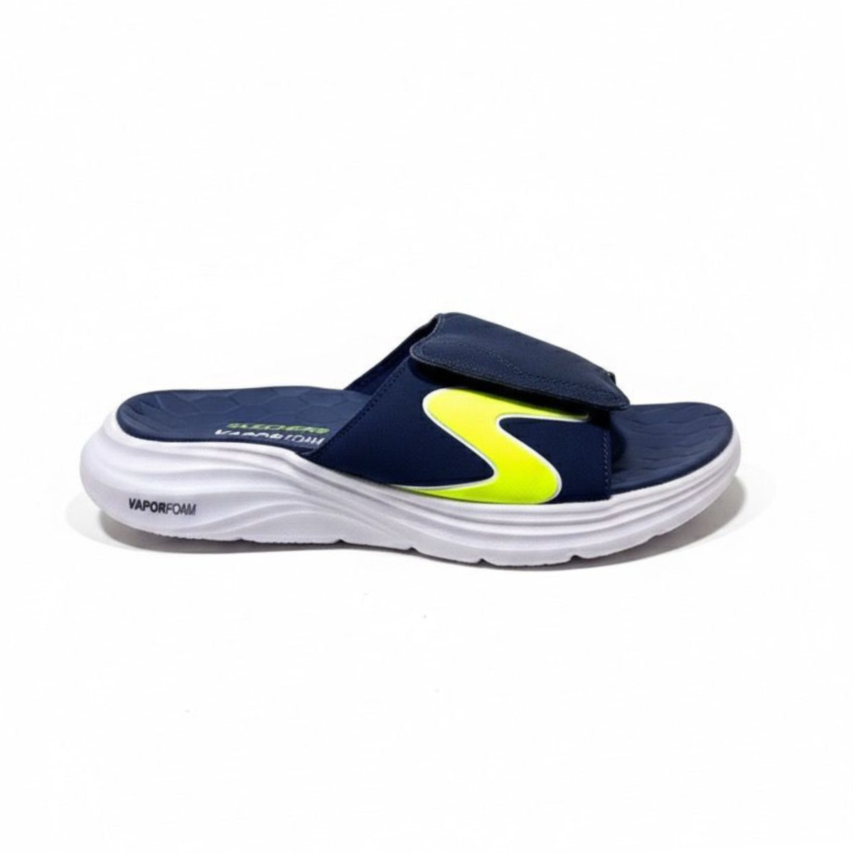 Skechers Sandel Side Lines 2 Slides Navy Blue