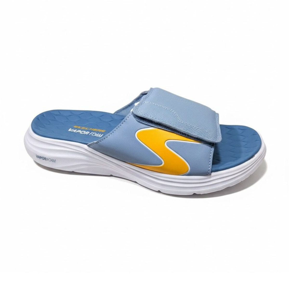 Skechers Sandel Side Lines 2 Slides Blue/Yellow