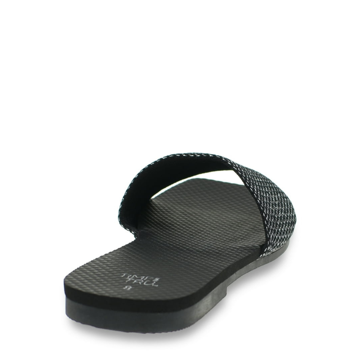 Time and Tru Women's Woven Slide Sandals
