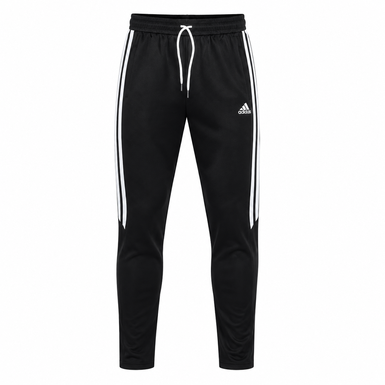 Adidas Tiro training pants featuring classic white three-stripe
