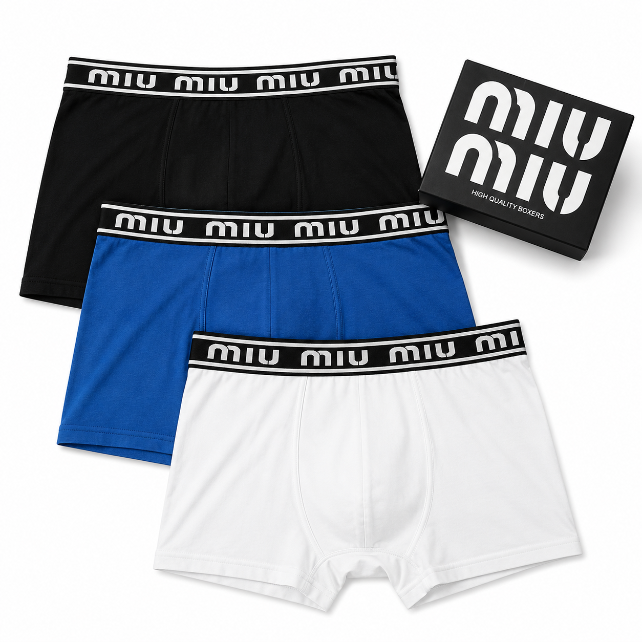 Miu Miu 3-pack of boxer brief