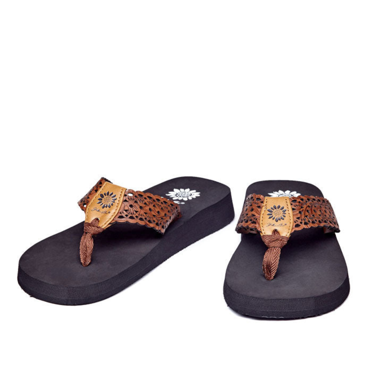 Yellow Box "Wally" flip-flop