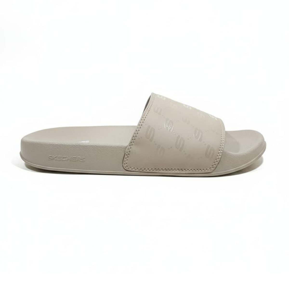 Skechers Side Lines Slides Beige