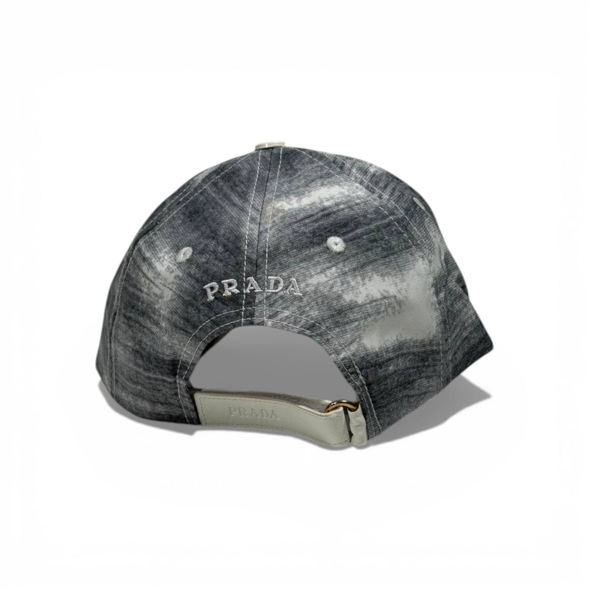 Prada Denim Baseball Cap