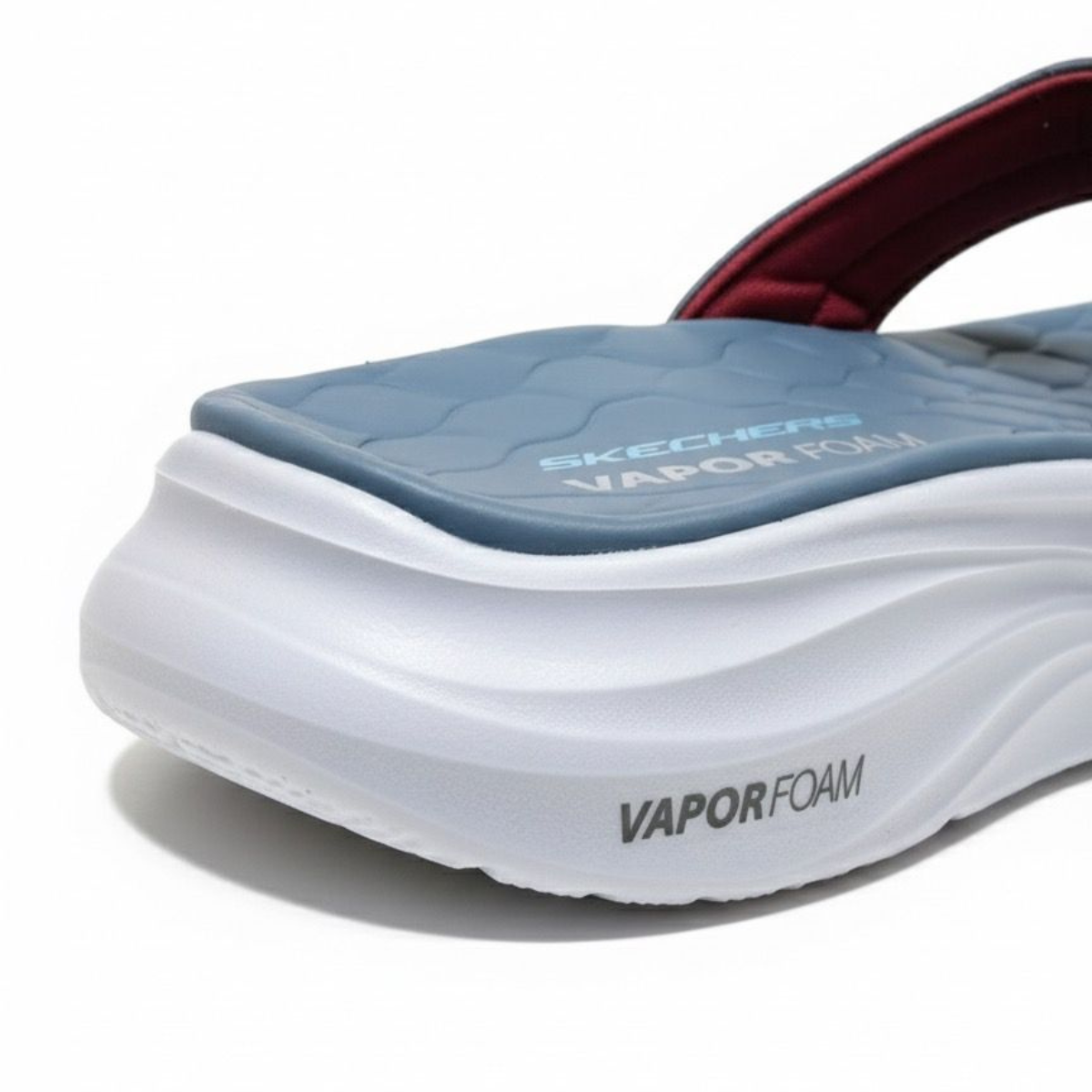 Skechers Vapor Foam Flip Flops Gray