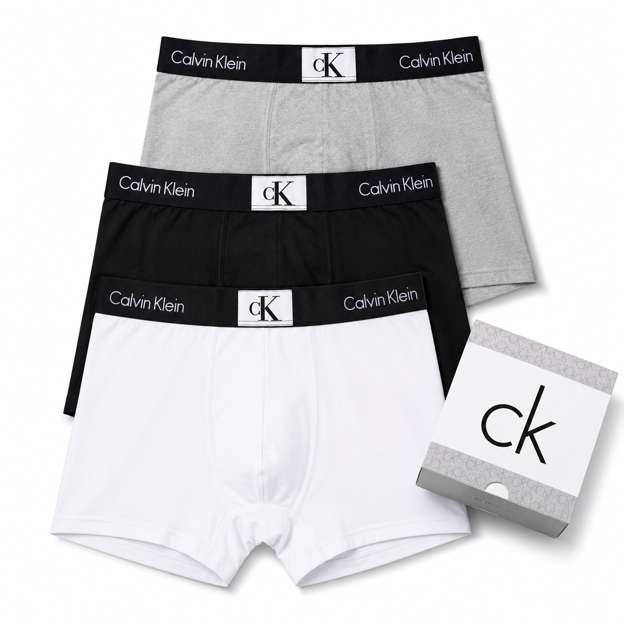 Calvin Klein Logo Boxer Briefs 3-Pack Men