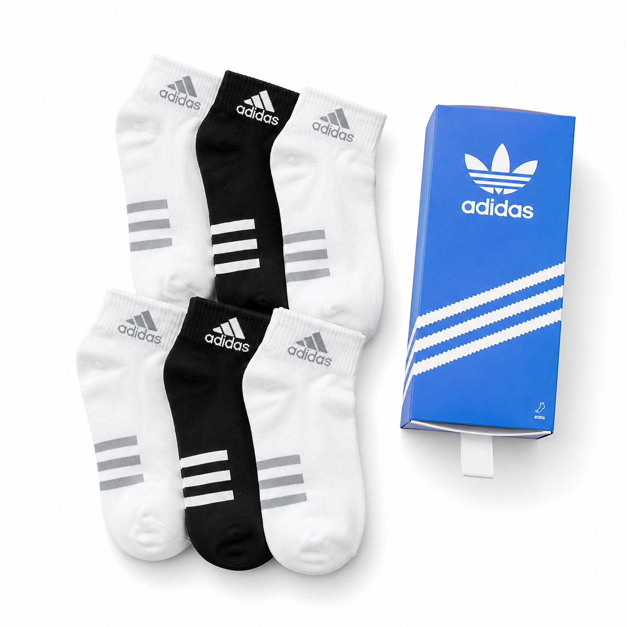 Adidas Socks are a 6-Pack Set