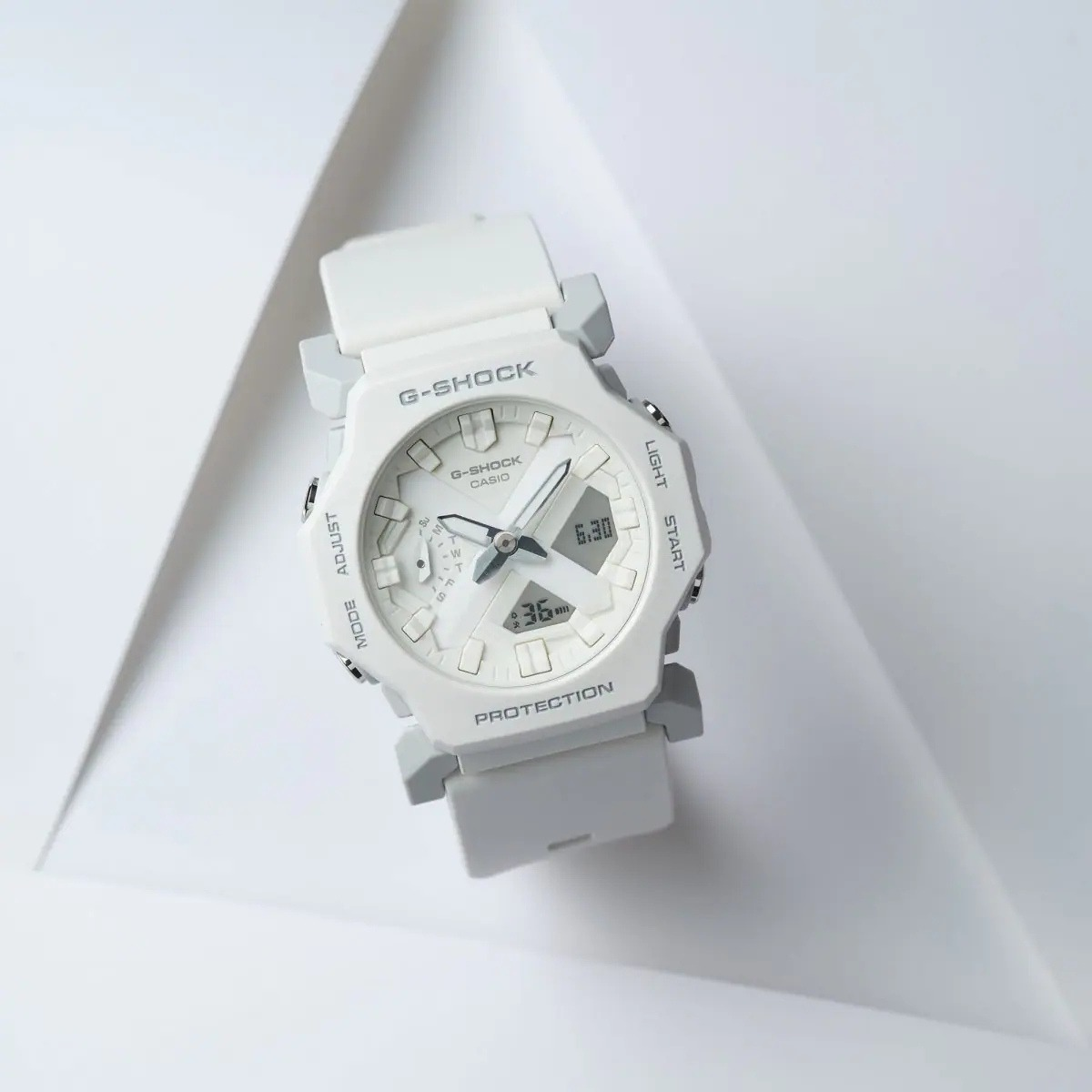 Casio G-Shock GA-2300-7A, a digital-analog watch