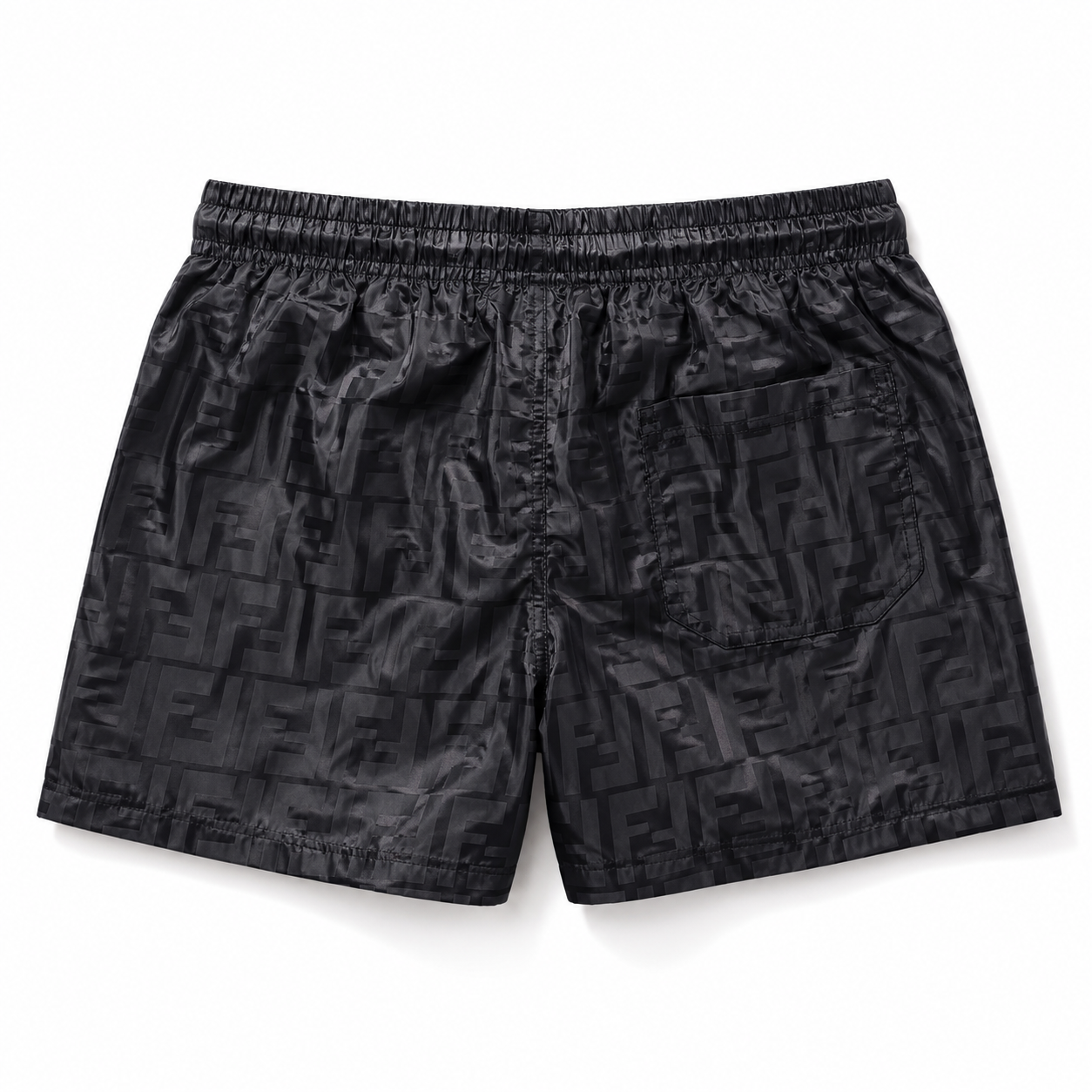 Fendi FF logo print swim shorts