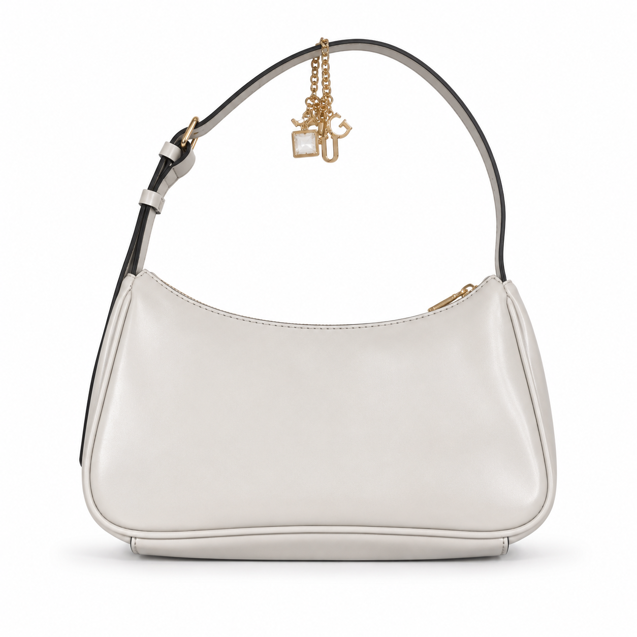 Guess Cresidia II Monogram Debossed Shoulder Bag