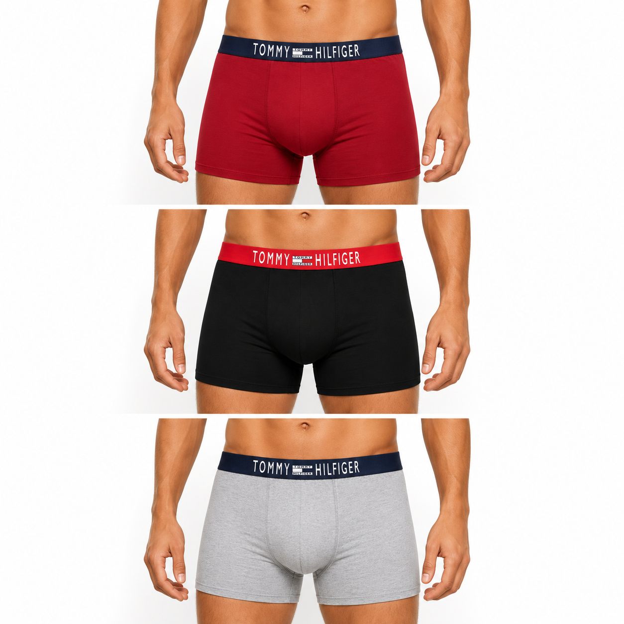 Tommy Hilfiger Essential Print Trunks 3 Pack