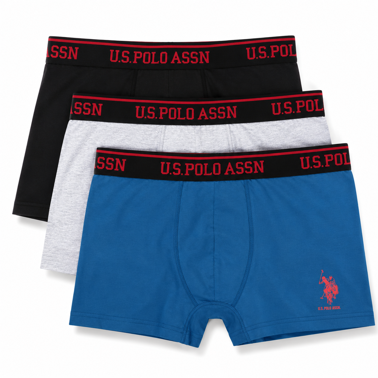 U.S. Polo Assn. 3-pack of boxer briefs